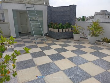 Balcony in 3 BHK Apartment at Boutique Residential Apartments C-253, Defence Colony – for Rent