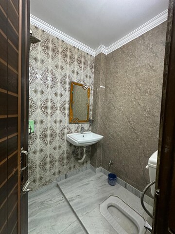 Bathroom in 3 BHK Builder Floor at Govindpuri – for Rent