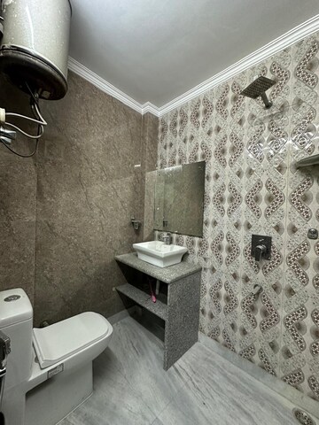 Bathroom in 3 BHK Builder Floor at Govindpuri – for Rent
