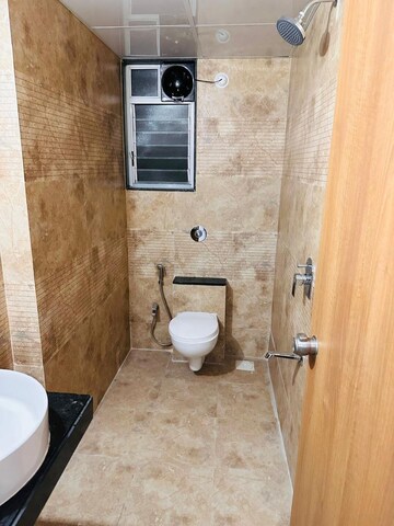 Bathroom in 2 BHK Apartment at Kohinoor Zen Estate, Kharadi – for Rent