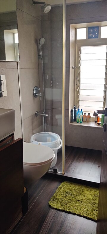 Bathroom in 2 BHK Apartment at Bandra West – for Rent