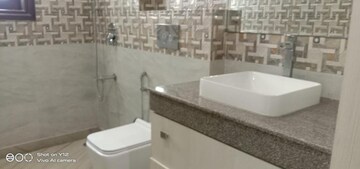 Bathroom in 3 BHK Builder Floor at Saket – for Rent