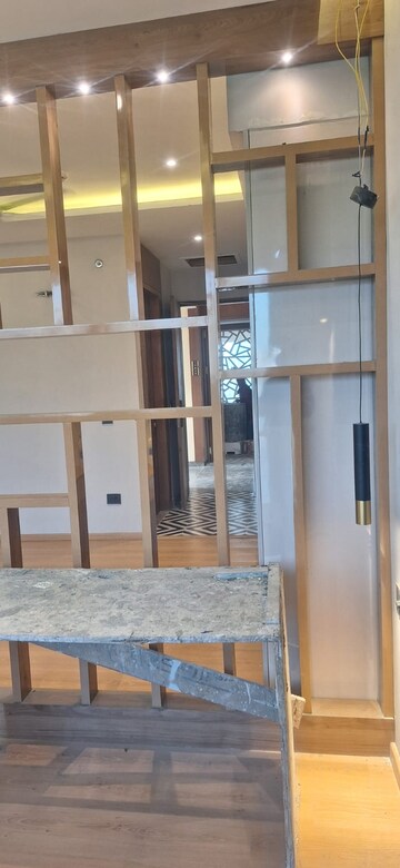 Staircase in Studio Apartment at Galaxy Blue Sapphire Plaza, Sector 4 Greater Noida – for Rent