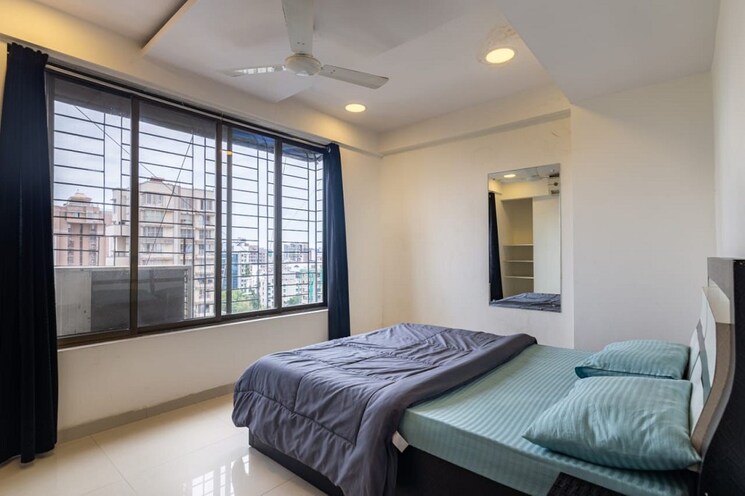 Bedroom, khar west 3 Bedroom 1200 Sq.Ft. Apartment In Khar West Mumbai 8891244