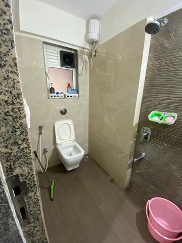 Bathroom in 2 BHK Apartment at K Raheja Interface Heights, Malad West – for Rent