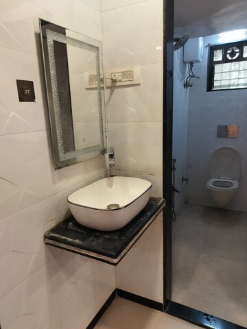 Bathroom in 2 BHK Apartment at Indraprastha CHS Nerul, Nerul Sector 19a – for Rent