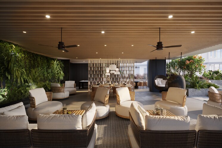 Living Room, rustomjee-ocean-vista 4 Bedroom 3591 Sq.Ft. Apartment In Versova Mumbai 8891389