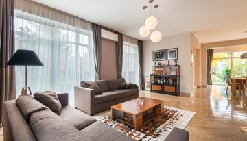 Living Room in 4 BHK Apartment at Rustomjee Ocean Vista, Versova – for Sale