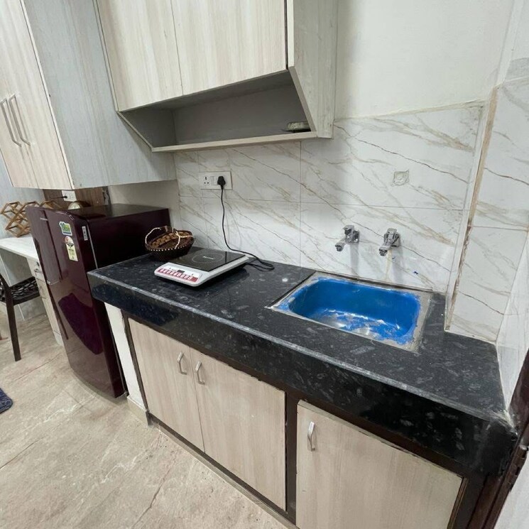 Kitchen, sector 43 1 RK 610 Sq.Ft. Builder Floor In Sector 43 Gurgaon 8891457