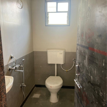 Bathroom in 1 BHK Apartment at K Raheja Gardens, Netaji Nagar – for Rent