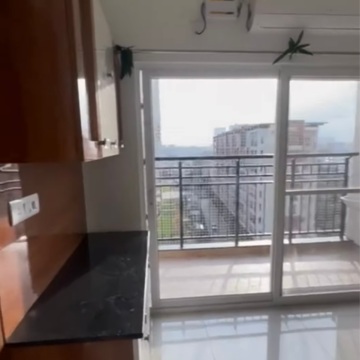 Kitchen in 3 BHK Apartment at Prestige Tranquil, Kokapet – for Rent