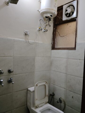 Bathroom in 2 BHK Builder Floor at Govindpuri – for Rent