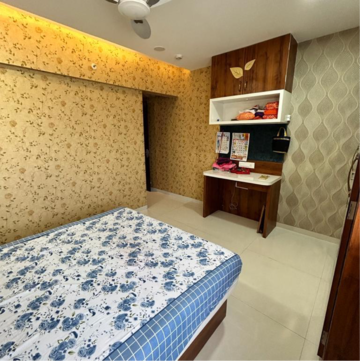 Bedroom in 2 BHK Apartment at Chaphalkar Elina Lite, Mohammadwadi – for Rent