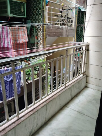 Balcony in 2 BHK Builder Floor at Govindpuri – for Rent