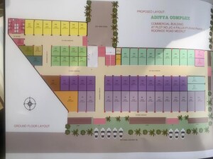 Master Plan in  Showroom at Modipuram – for Sale