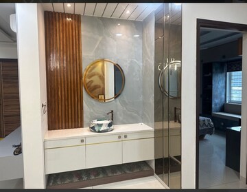 Bathroom in 3 BHK Apartment at Jayabheri The Summit, Narsingi – for Rent