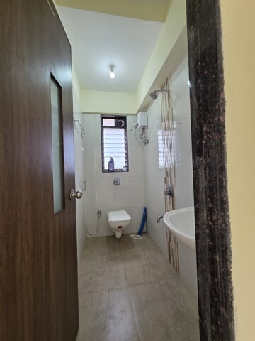 Bathroom in 3 BHK Apartment at Swaroop Harmony, Vakola – for Rent