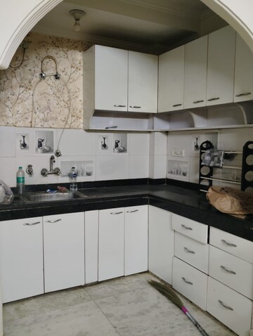 Kitchen in 2 BHK Builder Floor at Govindpuri – for Rent