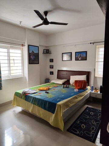 Bedroom in 2 BHK Apartment at Nakshatra Celestia Bangalore, Thanisandra Main Road – for Rent