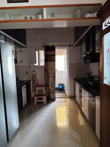 Building Lobby in 2 BHK Apartment at Nakshatra Celestia Bangalore, Thanisandra Main Road – for Rent
