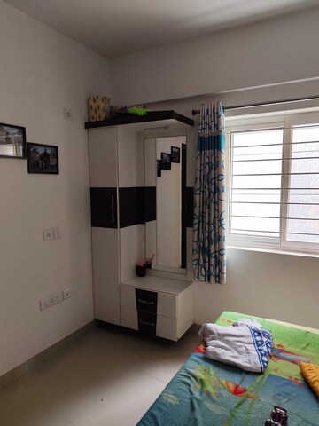 Living Room in 2 BHK Apartment at Nakshatra Celestia Bangalore, Thanisandra Main Road – for Rent