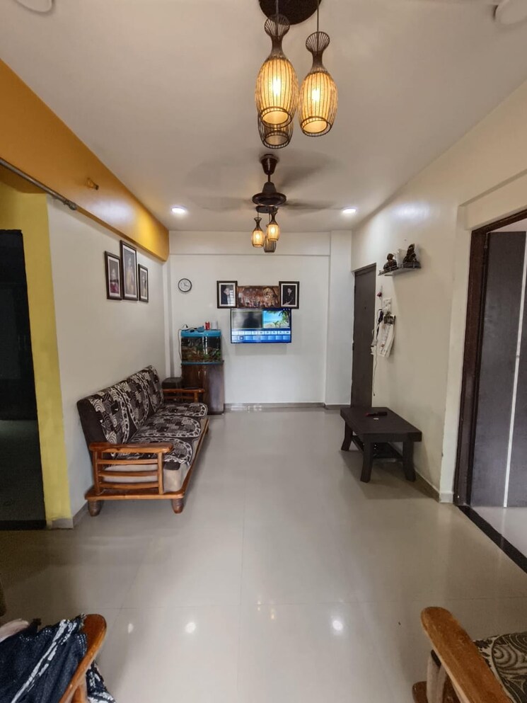 Living Room, adai 3 Bedroom 1200 Sq.Ft. Apartment In Adai Navi Mumbai 8891743