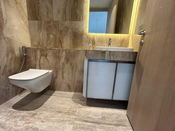 Bathroom in 4 BHK Apartment at Rustomjee Crown, Prabhadevi – for Rent