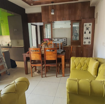 Living Room in 2.5 BHK Apartment at Panchsheel Green – for Sale