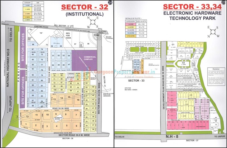 Master Plan, info-technology-park Commercial Office Space 6100 Sq.Ft. In Sector 34 Gurgaon 8891693