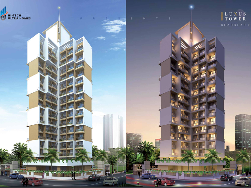 2 BHK + Extra Room 1330 Sq.Ft. Apartment in Luxus Tower