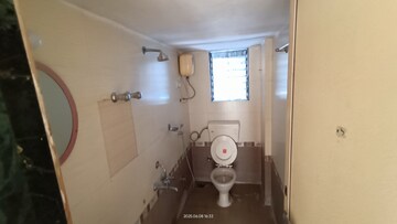 Bathroom in 3 BHK Apartment at Siddhi Gayatri Heritage, Kharghar – for Rent