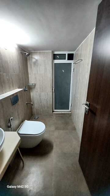 Bathroom in 3 BHK Apartment at Tridhaatu Bhaveshwar Vilas, Chembur – for Rent
