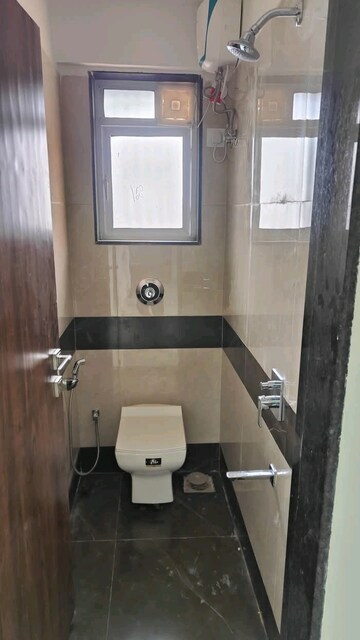 Bathroom in 1 BHK Apartment at Vaibhavlaxmi Peak 25, Vikhroli East – for Sale