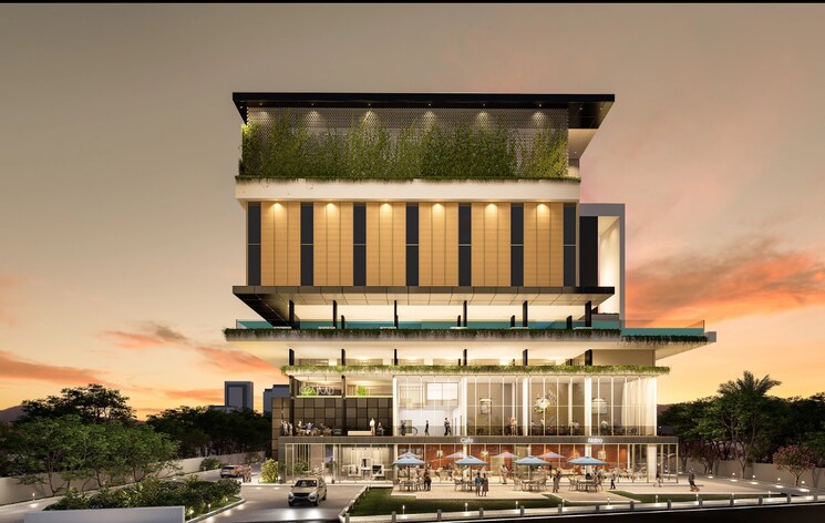 Exterior View, asbl-broadway 3 Bedroom 2035 Sq.Ft. Apartment In Financial District Hyderabad 8892166