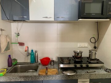 Kitchen in 1 RK Apartment at Lodha Palava Crown, Dombivli East – for Rent