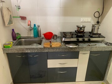 Kitchen in 1 RK Apartment at Lodha Palava Crown, Dombivli East – for Rent