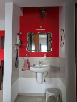 Bathroom in 2 BHK Apartment at Mont Vert Vivant, Wakad – for Sale