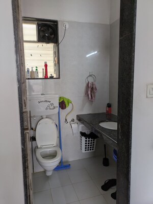 Bathroom in 2 BHK Apartment at Mont Vert Vivant, Wakad – for Sale