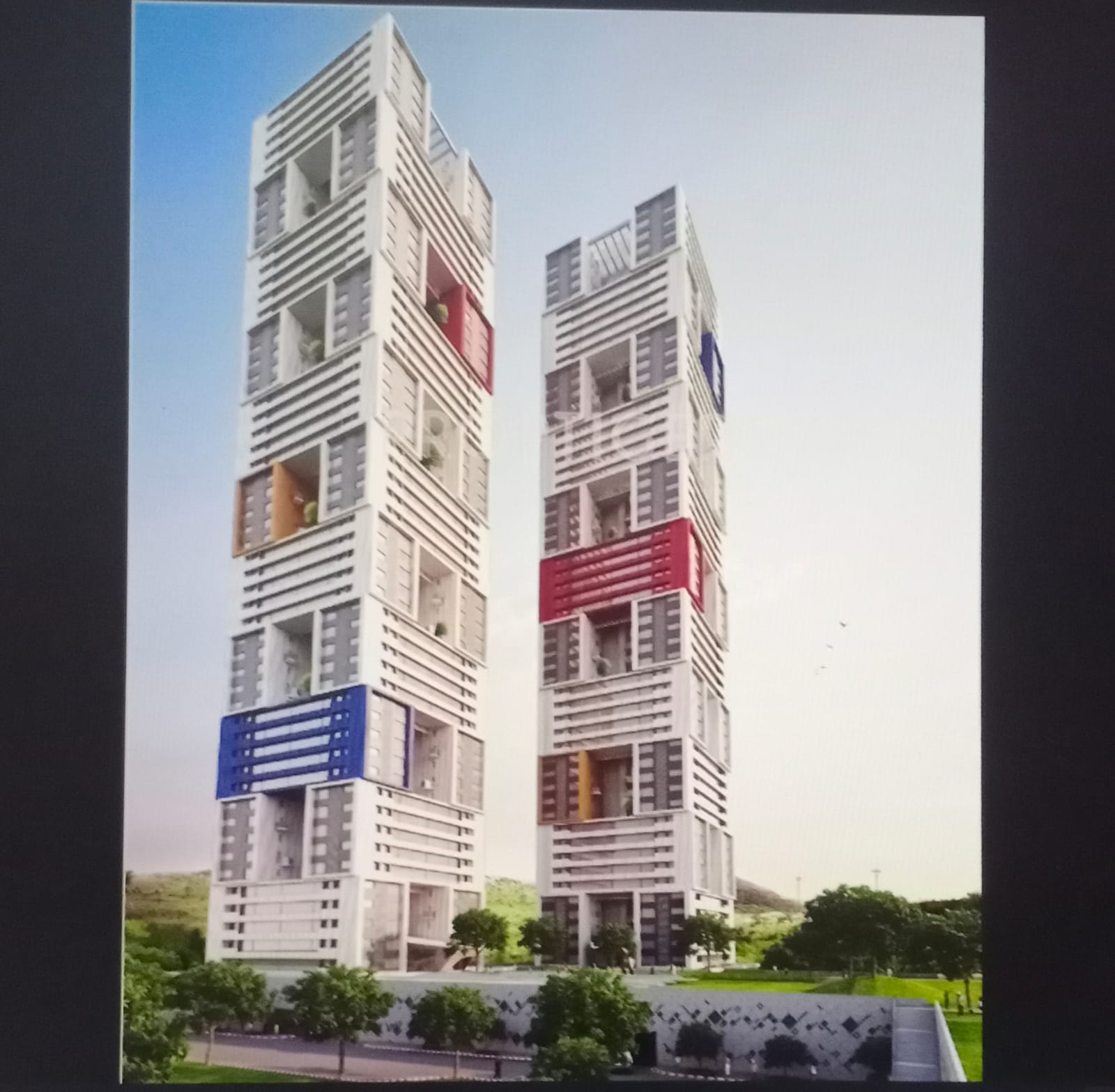 2 BHK + Extra Room Apartment For Rent in Adhiraj Samyama Tower 2B