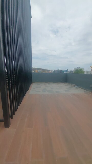 Terrace in 5 BHK Apartment at Aundh – for Rent