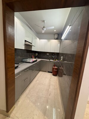 Kitchen in 2 BHK Builder Floor at Lajpat Nagar – for Sale