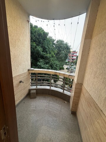 Balcony in 2 BHK Builder Floor at Lajpat Nagar – for Rent