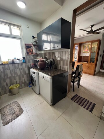 Living Room in 2 BHK Apartment at Prestige West Woods, Binnipete – for Sale