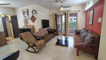 Living Room in 2 BHK Apartment at Adhiraj Gardens, Kharghar – for Rent