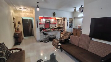 Living Room in 2 BHK Apartment at Adhiraj Gardens, Kharghar – for Rent