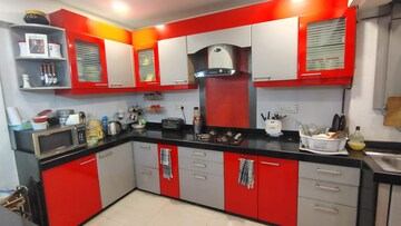 Kitchen in 2 BHK Apartment at Adhiraj Gardens, Kharghar – for Rent