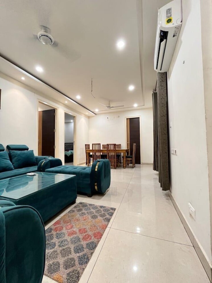 Living Room, prem-bansal-sapphire-court 3 Bedroom 900 Sq.Ft. Apartment In Patiala Road Zirakpur 8892954
