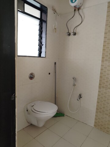 Bathroom in 3 BHK Apartment at Anant CHS Kharghar, Kharghar – for Rent