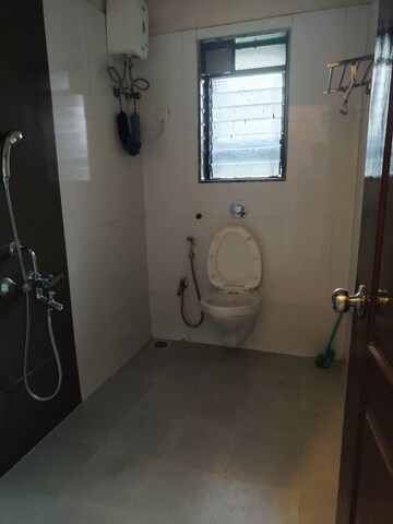 Bathroom in 3 BHK Apartment at Anant CHS Kharghar, Kharghar – for Rent