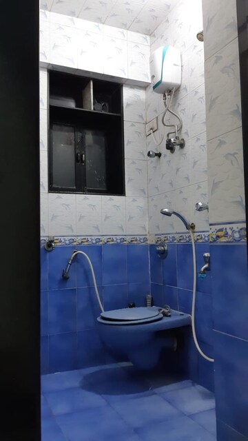 Bathroom in 1.5 BHK Apartment at Leela Sagar Apartments, Andheri West – for Rent